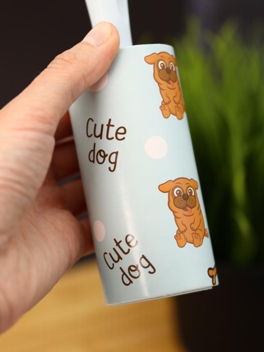 Ролик для чистки одежды &quot;Brown dog&quot;, 10 см*60 листов 