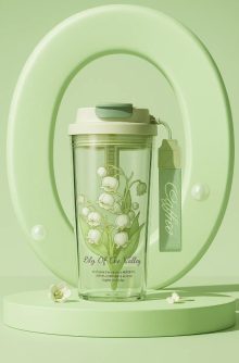 Тамблер "Coffee always", green (600 мл)