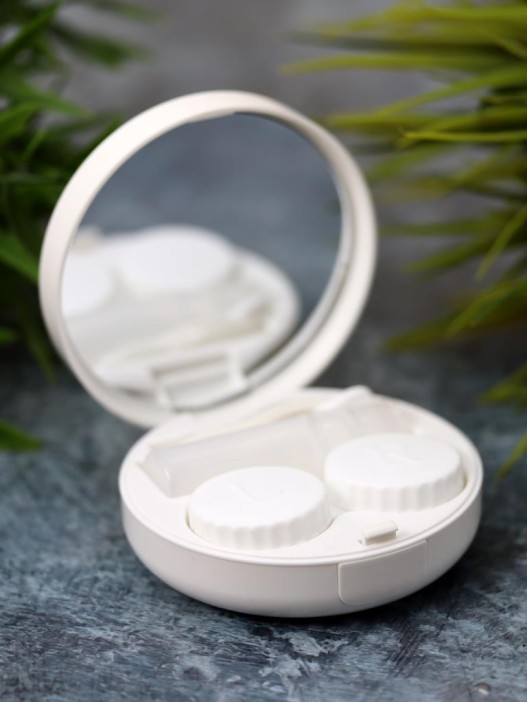 Контейнер для линз «Shine», red 