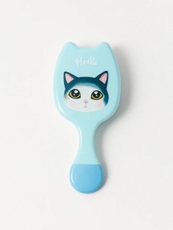 Расческа «Hello cat», blue