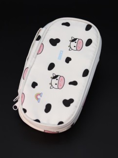 Пенал-косметичка &quot;Funny animals&quot;, white (20*12*6.5 см)