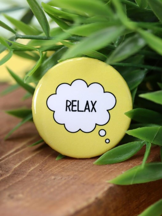 Набор значков 3 шт. iLikeGift &quot;Relax&quot; 