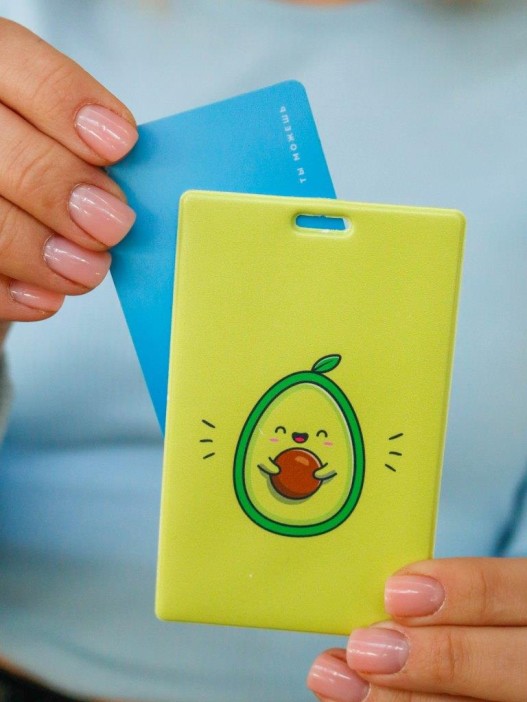 Держатель для карт «Happy avocado» (6,5 х 10,4 см) 