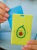 Держатель для карт «Happy avocado» (6,5 х 10,4 см) 