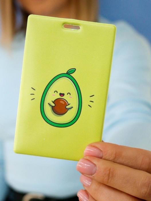Держатель для карт «Happy avocado» (6,5 х 10,4 см) 