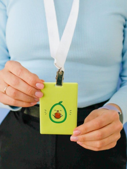 Держатель для карт «Happy avocado» (6,5 х 10,4 см) 
