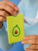 Держатель для карт «Happy avocado» (6,5 х 10,4 см) 