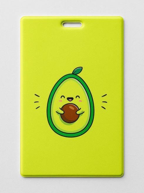 Держатель для карт «Happy avocado» (6,5 х 10,4 см) 