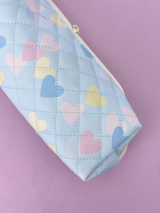 Пенал &quot;Valentine&quot;, blue (22*6.5*4 см) 