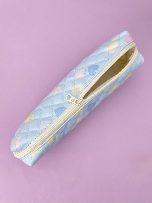 Пенал &quot;Valentine&quot;, blue (22*6.5*4 см) 