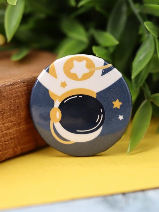 Набор значков 3 шт. iLikeGift &quot;Spaceman&quot; 