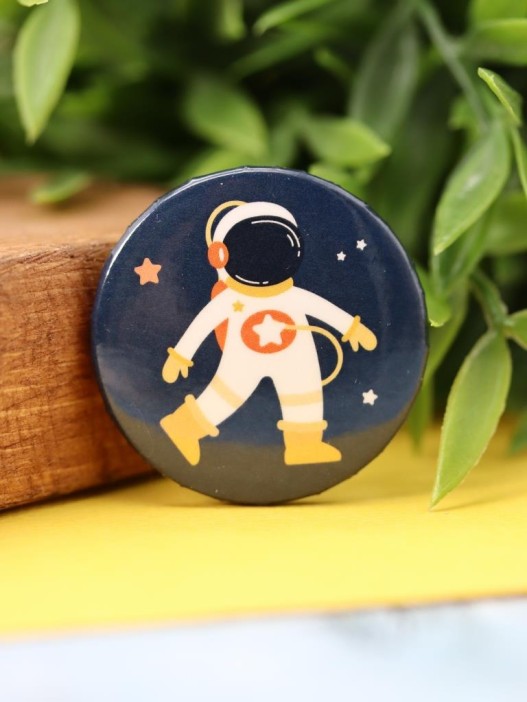 Набор значков 3 шт. iLikeGift &quot;Spaceman&quot; 