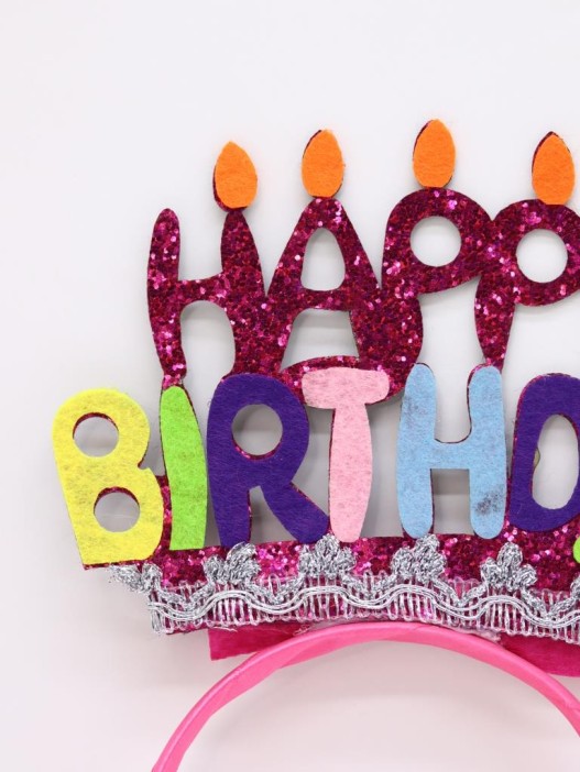 Праздничный ободок &quot;Birthday headband&quot;, 24 см 