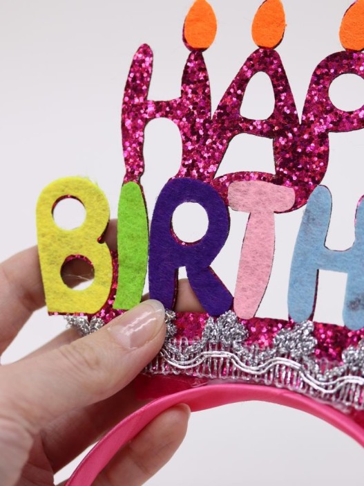 Праздничный ободок &quot;Birthday headband&quot;, 24 см 