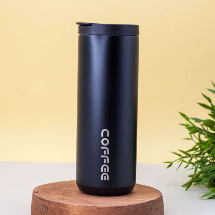 Термокружка "Overflow", black (550 ml) 