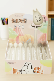 Ручка с магнитной насадкой "Lucky kitten", шоубокс 24 шт.