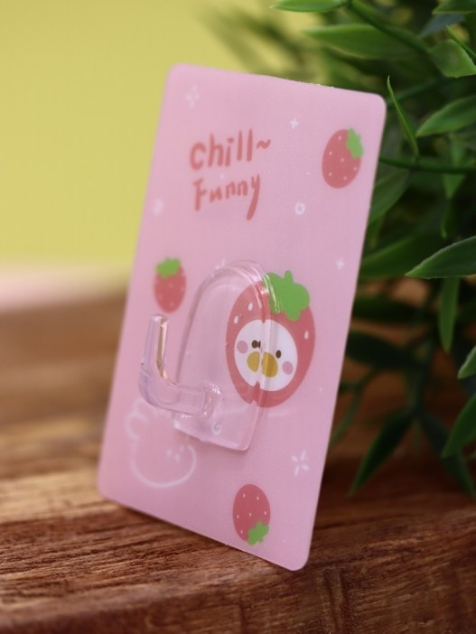 Крючок на липучке «Square fruit» 2шт, mix color 