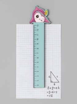 Линейка ЭКО из дерева iLikeGift "Подмигивающая сова"