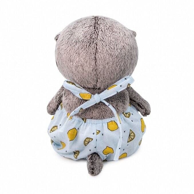 Мягкая игрушка "Басик BABY в песочнике с лимонами" (20 см) 