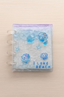 Фотоальбом - биндер для карт "I love beach", 20 страниц(13*12,5 см)