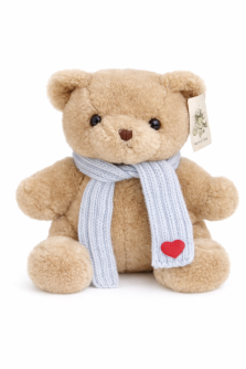 Мягкая игрушка "Bear in a scarf", blue (20см)