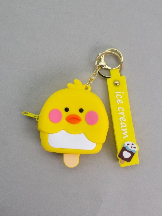 Брелок-кошелёк &quot;Chick ice cream&quot;, yellow (9.5*7.5 см) 