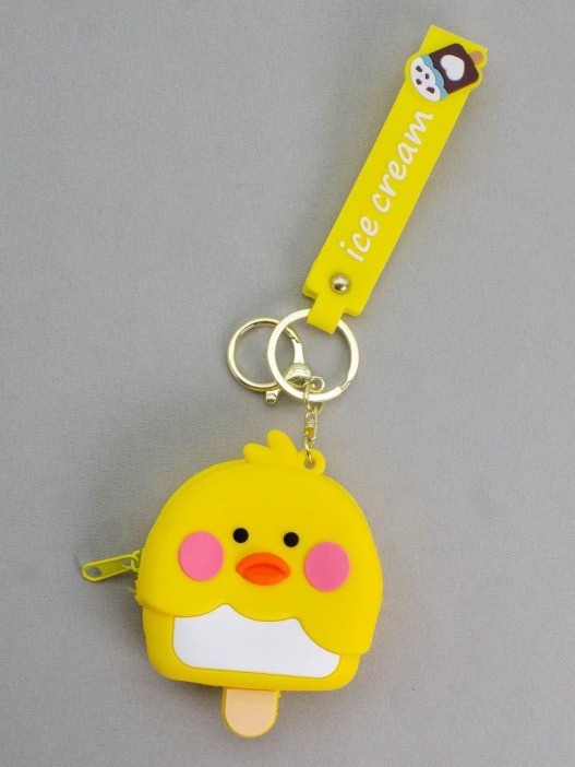 Брелок-кошелёк &quot;Chick ice cream&quot;, yellow (9.5*7.5 см) 