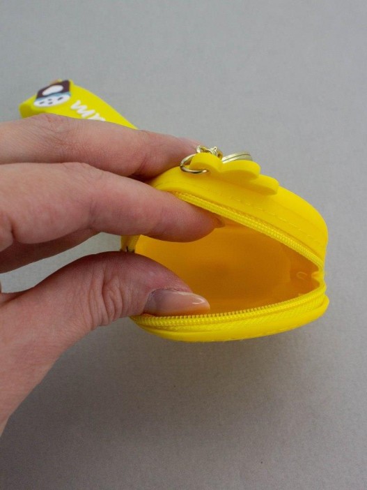 Брелок-кошелёк &quot;Chick ice cream&quot;, yellow (9.5*7.5 см) 