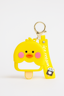 Брелок-кошелёк "Chick ice cream", yellow (9.5*7.5 см)
