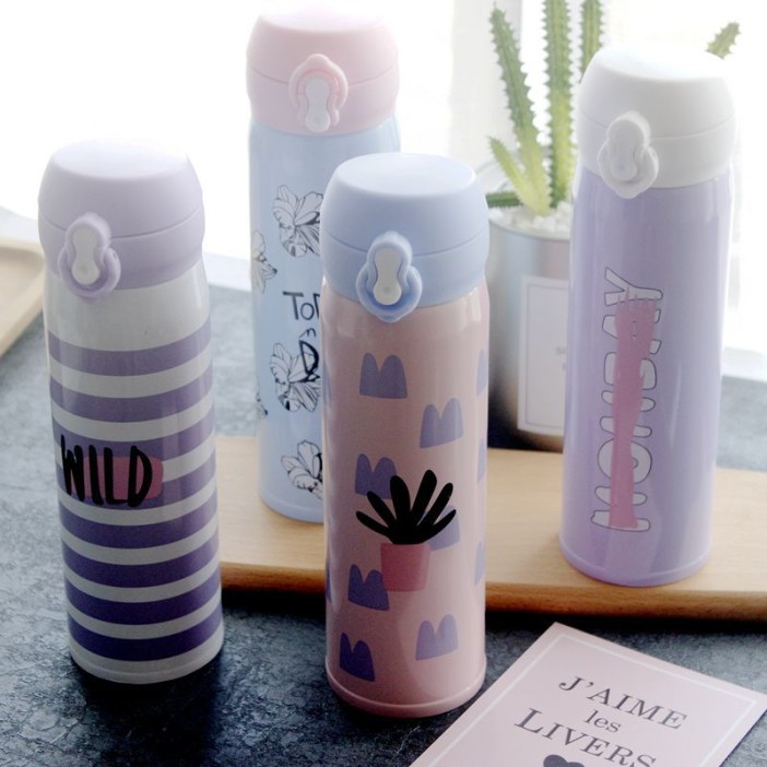 B-BW-6352-Z ТЕРМОС "Wild" purp 500ml 