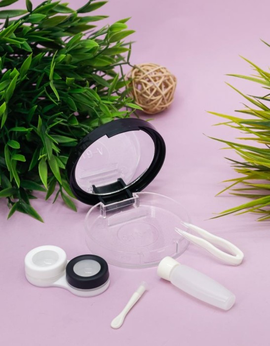 Контейнер для линз «Space cosmonaut», blue 