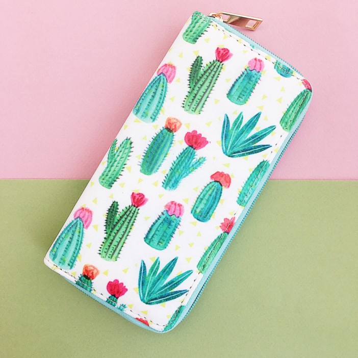 Кошелёк &quot;Cactus watercolor&quot; 