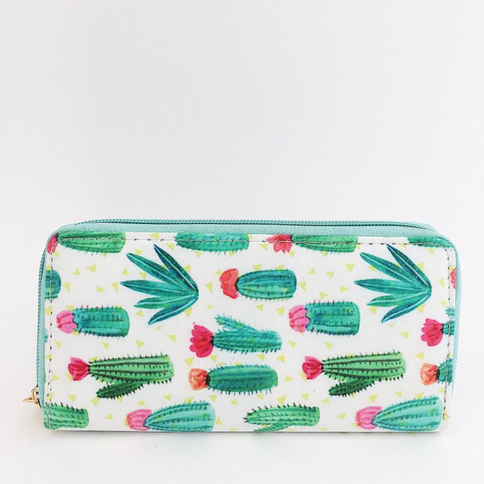 Кошелёк &quot;Cactus watercolor&quot; 