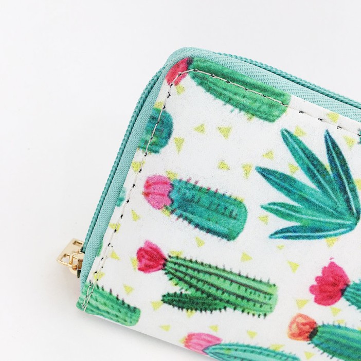 Кошелёк &quot;Cactus watercolor&quot; 