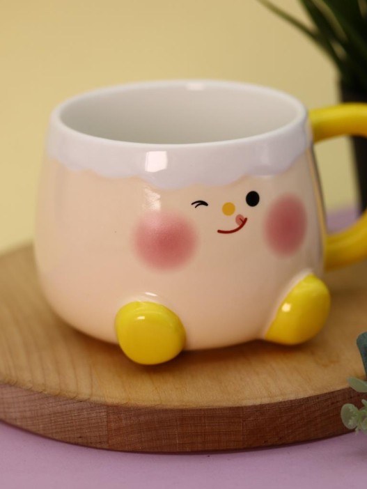 Кружка «Funny cake», yellow (460 ml) 