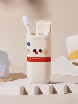 Контейнер для зубных щеток / кистей «Delicious food», white (20.5*7*5см)