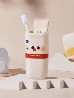 Контейнер для зубных щеток / кистей «Delicious food», white (20.5*7*5см)