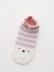 Носки iLikeGift «Bear face», pink, мужские/женские евро размер 35-41 