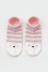 Носки iLikeGift «Bear face», pink, мужские/женские евро размер 35-41 