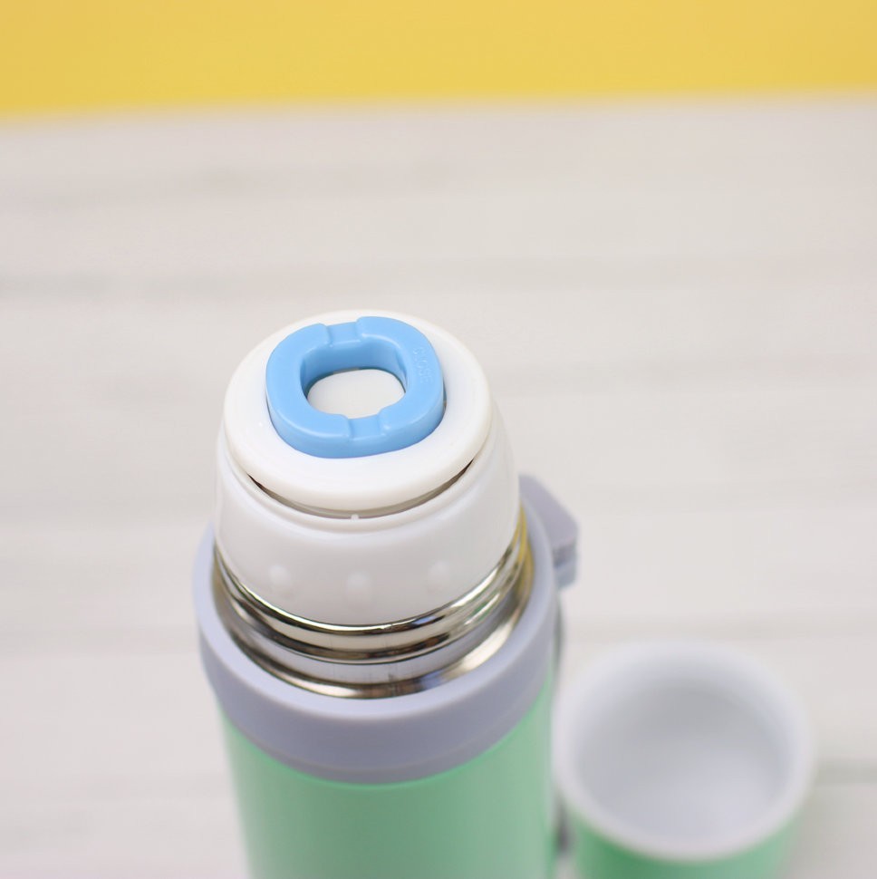 M-2781W Термос "Good day", green (500ml)