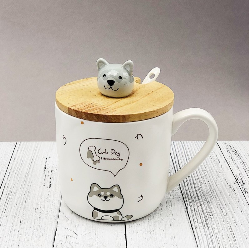 Кружка &quot;Dog gray&quot; (380ml) 