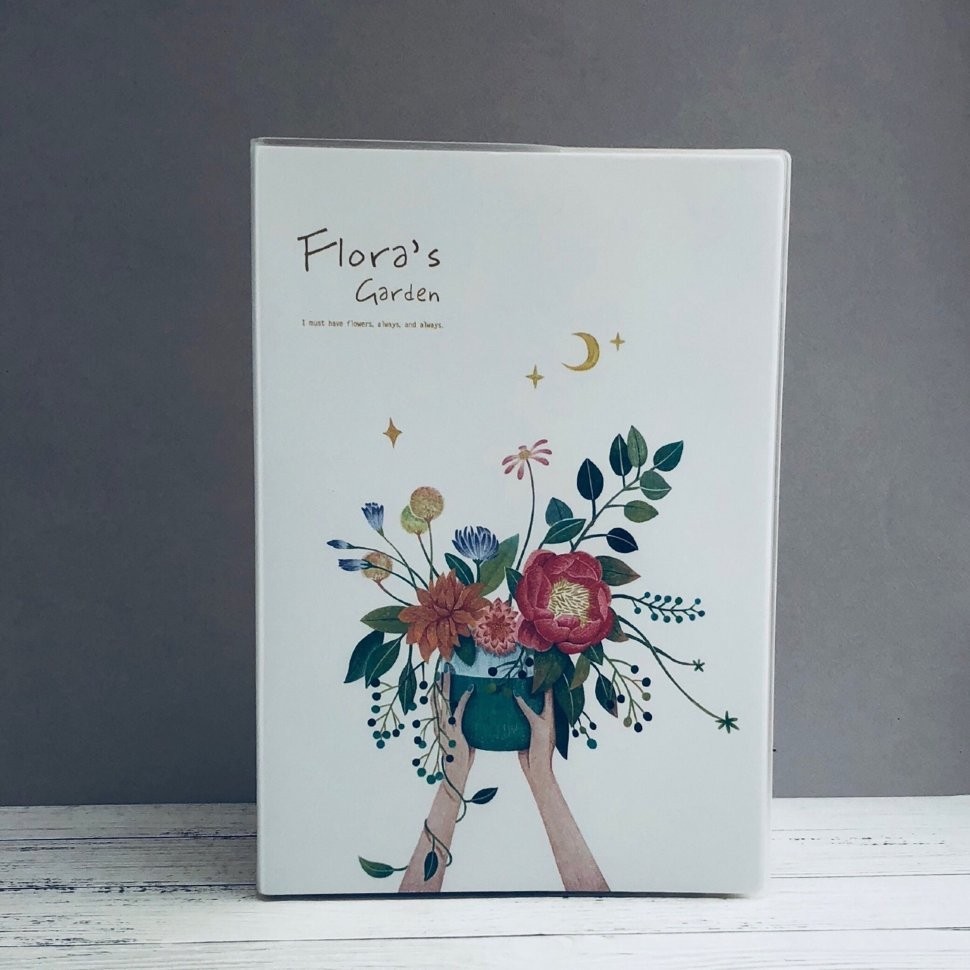 B5-94-7856 Тетрадь "Flora" hands