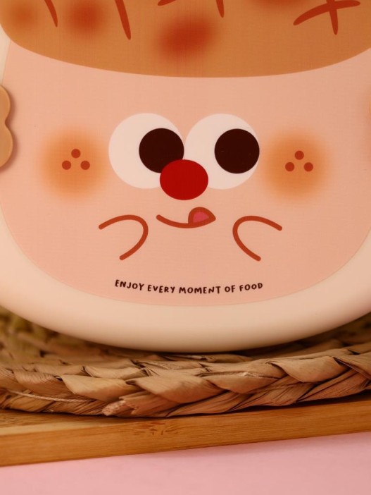 Ланчбокс &quot;Fast food&quot;, white, 1200 ml 