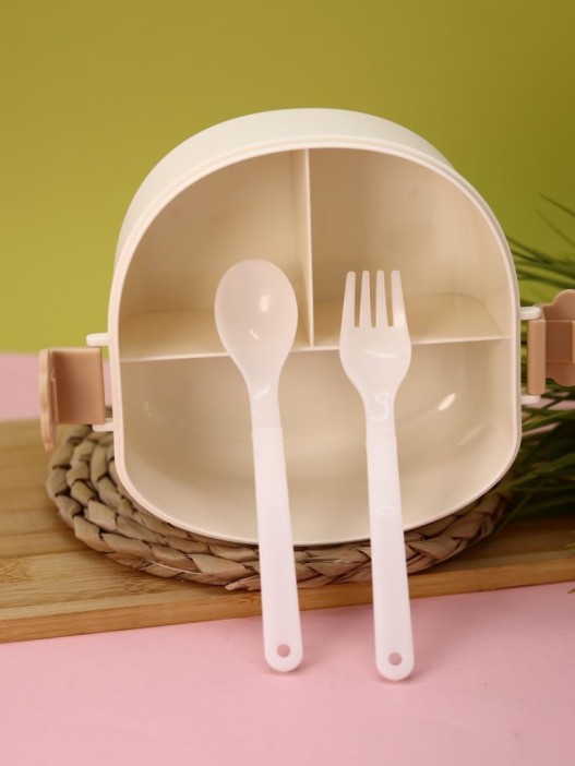 Ланчбокс &quot;Fast food&quot;, white, 1200 ml 