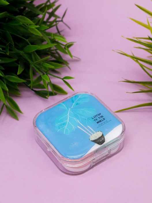 Контейнер для линз «Listen to the world» (2) 