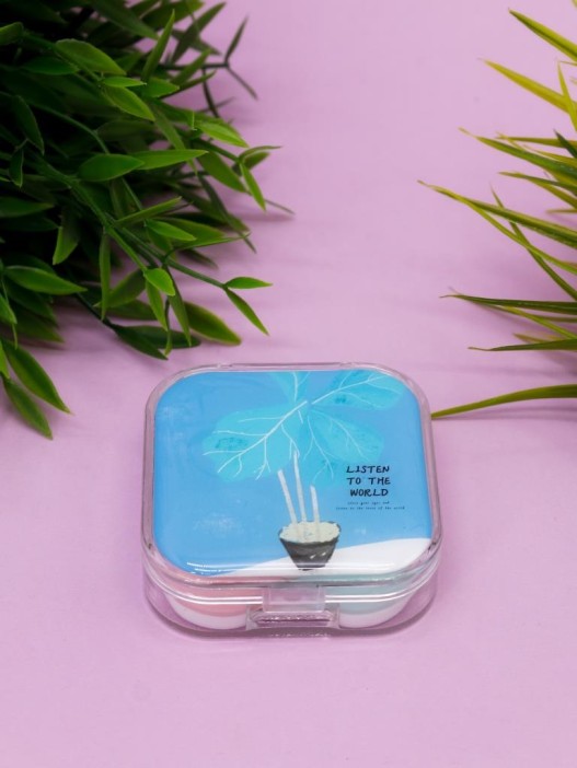 Контейнер для линз «Listen to the world» (2) 
