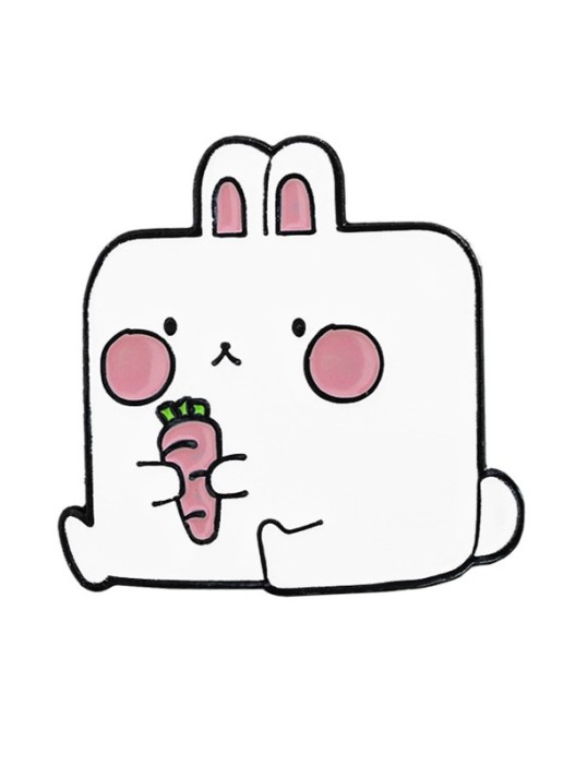 Значок металлический iLikeGift &quot;Carrot friend&quot; 