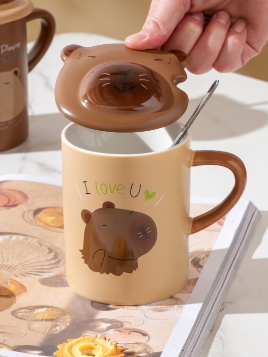 Кружка «Capybara I love u», (400 ml) 