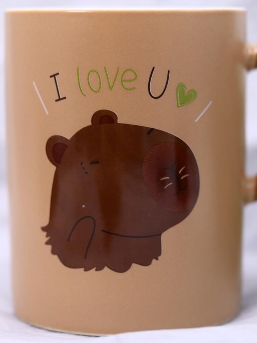Кружка «Capybara I love u», (400 ml) 