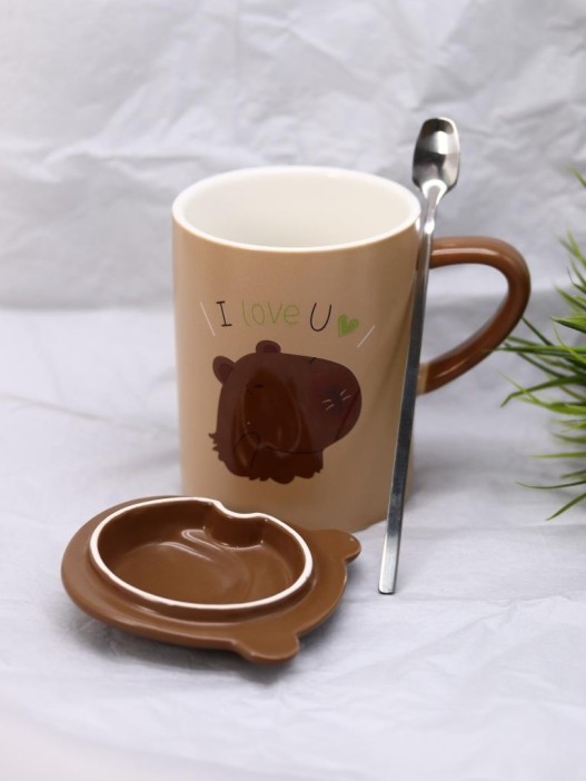 Кружка «Capybara I love u», (400 ml) 